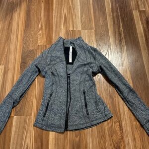 Lululemon Athletica Charcoal Gray Blazer